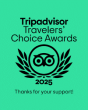 TripAdvisor 2025 Travellers' Choice award